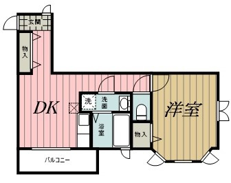 via del vento(ヴィアデルヴェント)の間取り