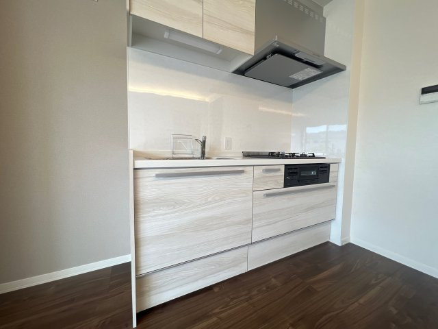 メゾンソレイユB棟のキッチン