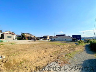 【前面道路含む現地写真】 | 相模原市南区当麻　建築条件無売地　全2区画 | 写真撮影【2023.11】