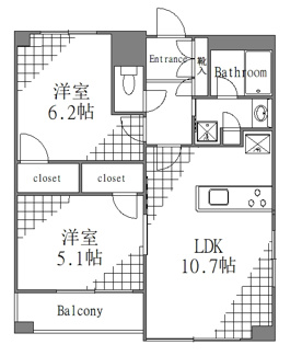 【間取り】 | タワービューレジデンス吾妻橋