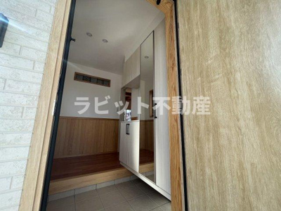 【玄関】 | 未入居住宅（新築）：蓑原町