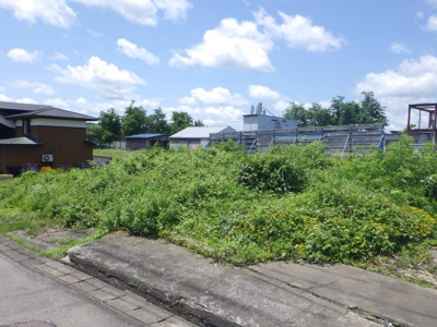 【外観】 | 大館市早口字深沢岱5-17　売地