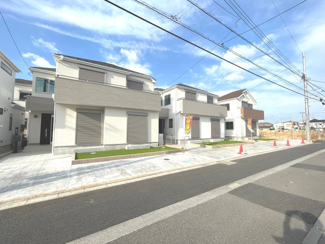 南林間6丁目　全19棟の前面道路含む現地写真