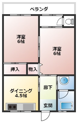 【間取り】 | リベルテ・アワ
