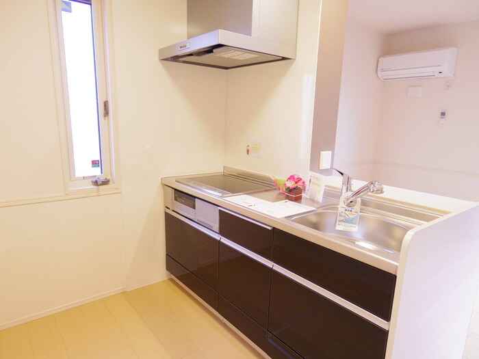 Owen Stanley(オーエンスタンレー) Aのキッチン|対面式システムキッチン(3口IH,ｸﾞﾘﾙ付)