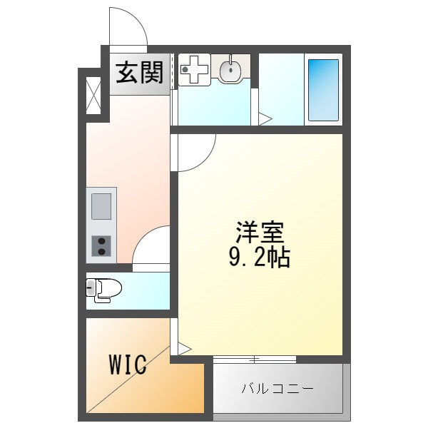 フジパレス御幣島の間取り