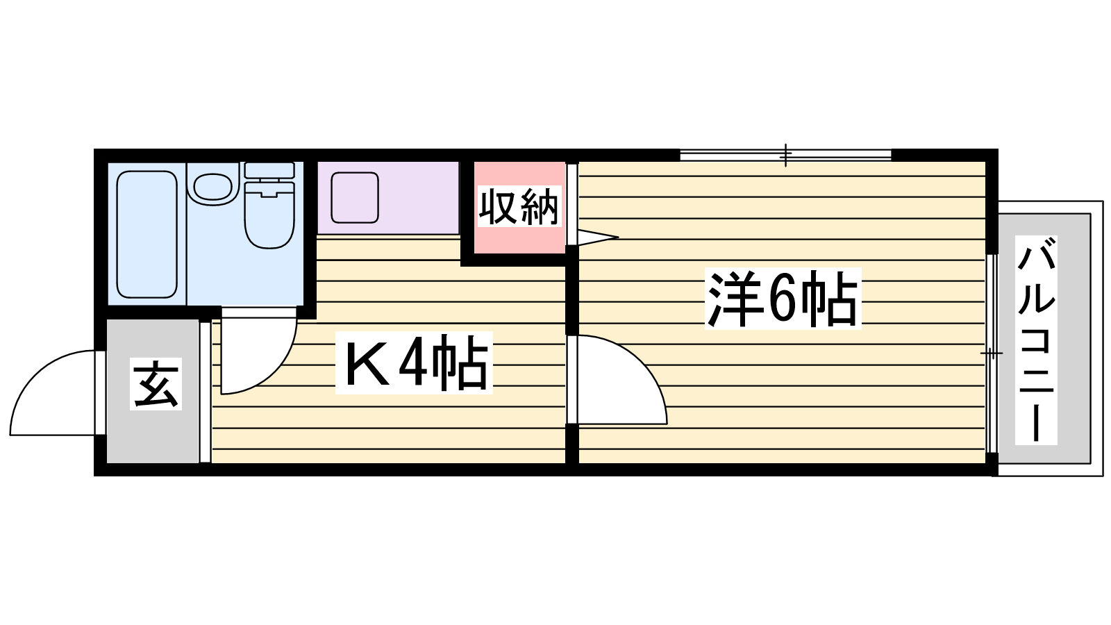 ケイズコート西明石の間取り