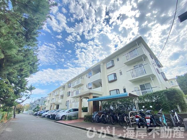 サンビーチ平塚1号棟の外観|現地外観