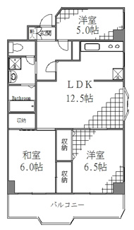 【間取り】 | ウィステリア冬木