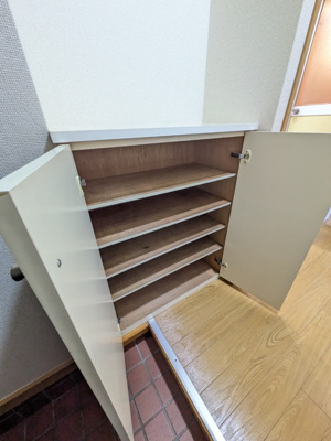 ★玄関にシューズボックスあり★