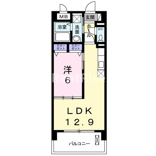 ラフレシール雅の間取り|間取図