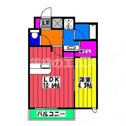 【間取り】 | グローリアＭ・Ｋの間取り