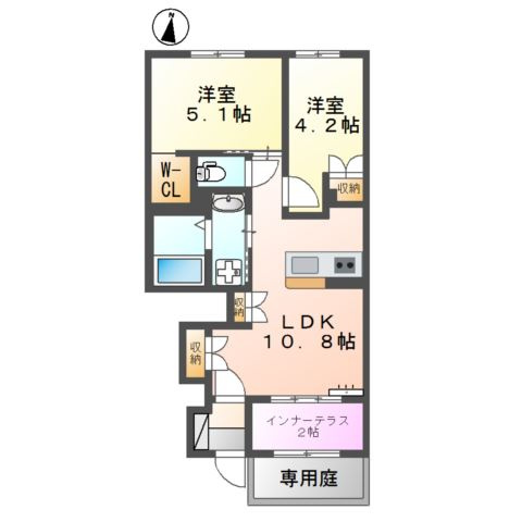 センチュリーハイツⅡの間取り