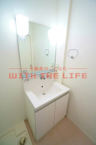 ルネッサンス21久留米六ツ門【キャッシュバック対象物件】の洗面所|広い洗面スペース