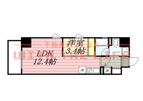 ルネッサンス21久留米六ツ門【キャッシュバック対象物件】の間取り