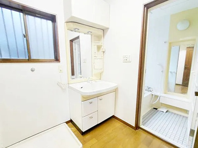 【洗面所】 | 山科区北花山山田町　中古戸建