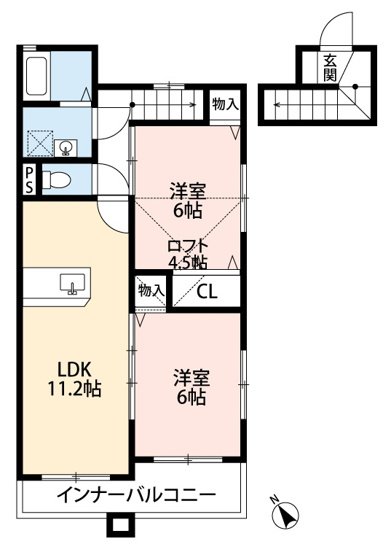 【間取り】 | DELLA CASA A