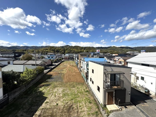 高知市薊野西町2丁目の展望|3階4.42帖洋室から北側の眺望