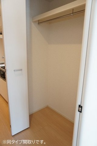 セイント野並の収納|大きなものも収納できそうです