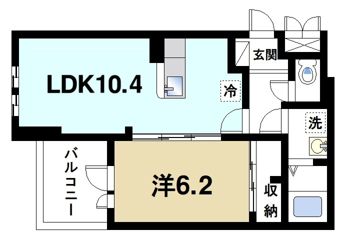 カルムの間取り