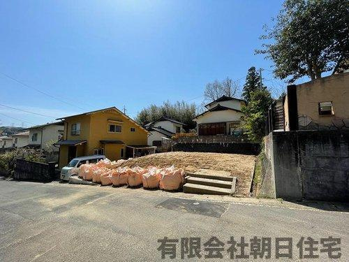 【前面道路含む現地写真】 | 八雲町東岩坂売土地（岩坂ハイツ内）