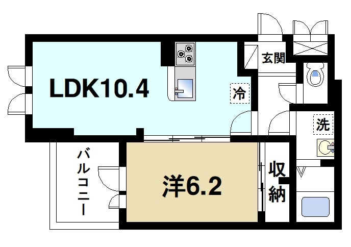 カルムの間取り