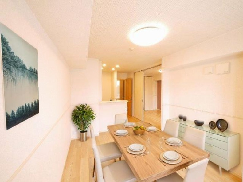 カルムの居間・リビング|CGで家具等を配置したもので家具等は含まれません