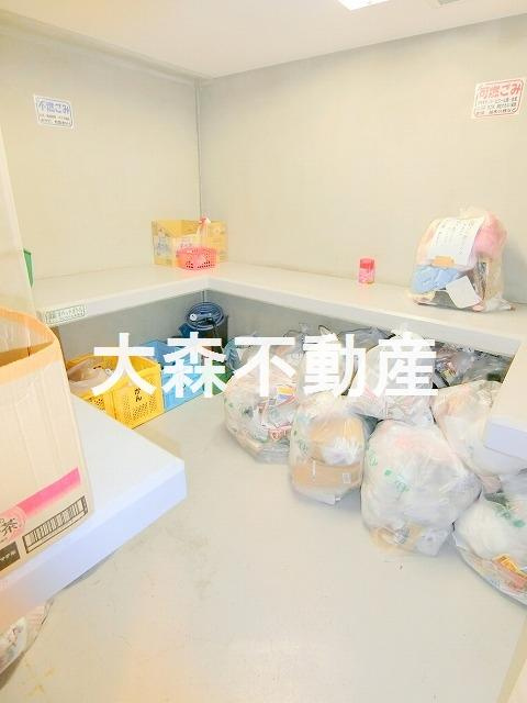 プレール・ドゥーク大森Ⅱ@仲介手数料最大無料のその他共用部分|曜日時間関係なくゴミ出し可能なゴミ捨て場！
