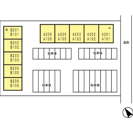 ラ・ヴィスタ　Ｂ棟　　刈谷市近郊の賃貸はクラスホーム刈谷店の駐車場