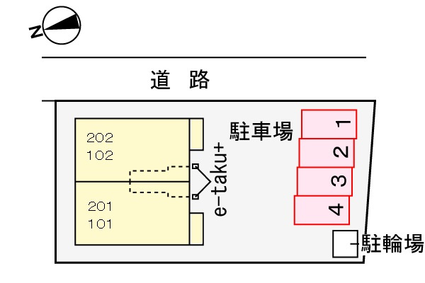 アルカンシェル　そのの駐車場|駐車場