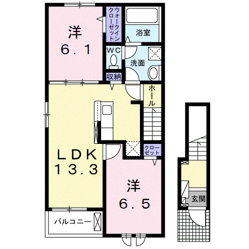 アルカンシェル　そのの間取り|間取図