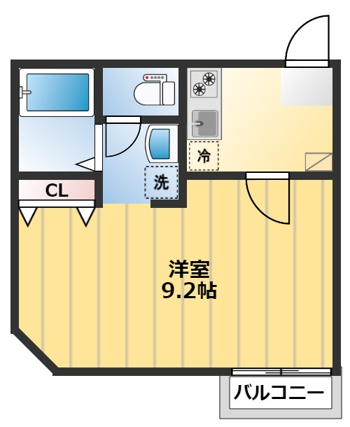 グランデ的場の間取り