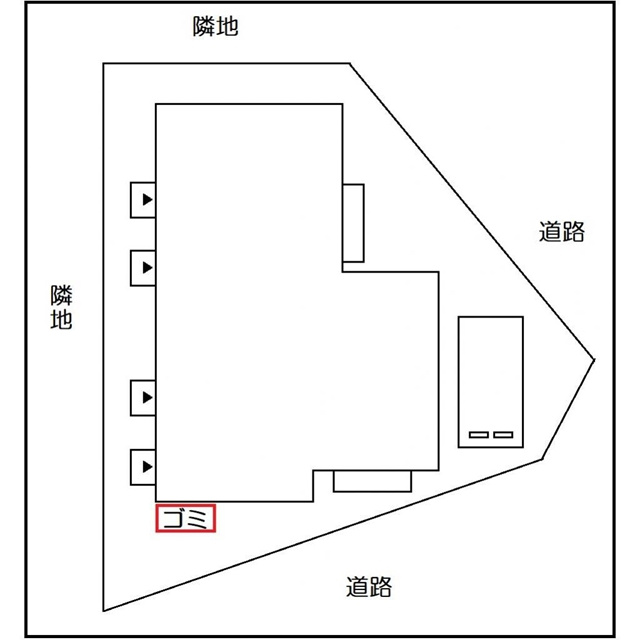 プルメリア幕張の区画図