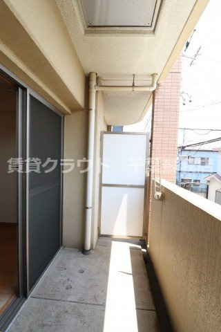 ブルーオーシャンのバルコニー|落ち着いた時間を過ごせるバルコニーです