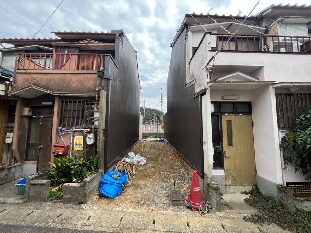 地下鉄・京阪『御陵』駅まで徒歩７分●現況更地●建築条件無し売土地●山科区御陵久保町