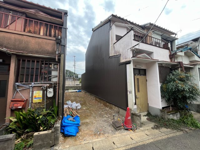地下鉄・京阪『御陵』駅まで徒歩７分●現況更地●建築条件無し売土地●山科区御陵久保町の外観|現況 更地(令和５年１０月撮影)
