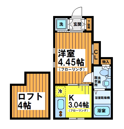 【間取り】 | Reve渋谷本町