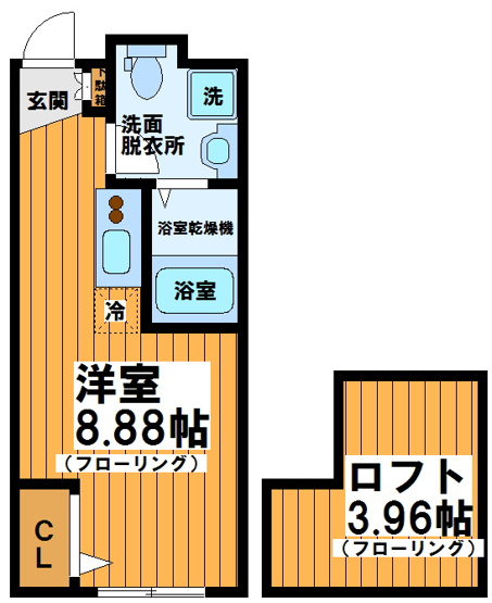 【間取り】 | Reve渋谷本町