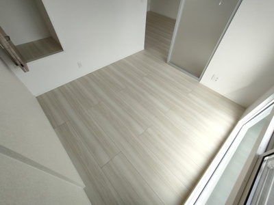 【洋室】 | パークメゾン美幸町 | 落ち着いた色調の洋室です