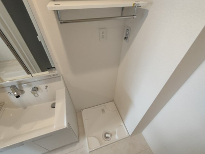 【その他】 | パークメゾン美幸町 | 洗濯機置き場です