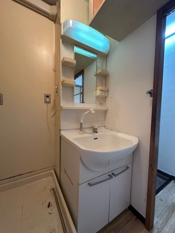 浪速コーポの洗面所