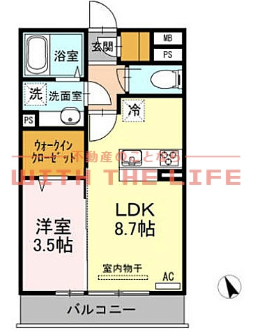 プリムローズ【キャッシュバック対象】の間取り
