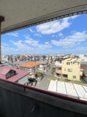 【展望】 | 　京阪プリンスマンション | 室内からの眺望です