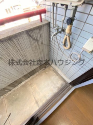 【設備】 | 　京阪プリンスマンション | 洗濯機置き場です