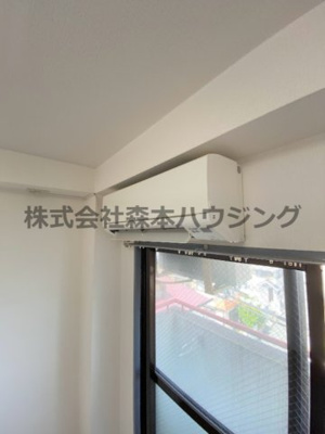 【設備】 | 　京阪プリンスマンション | エアコン付いてます