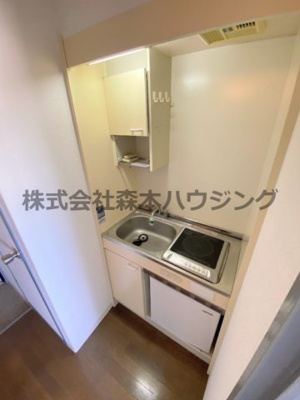【キッチン】 | 　京阪プリンスマンション | コンパクトなキッチンで掃除もラクラク