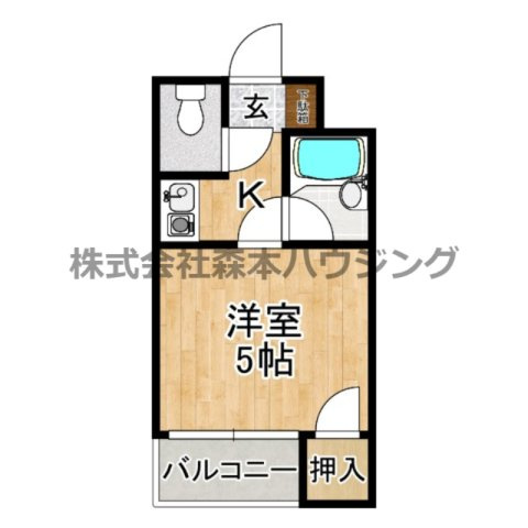 【間取り】 | 　京阪プリンスマンション