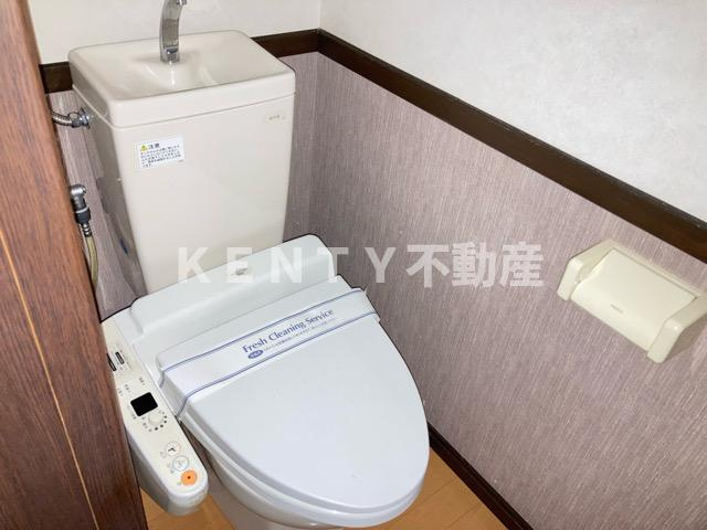 【トイレ】 | ウイング古屋Ⅱ | 清潔感のあるトイレです