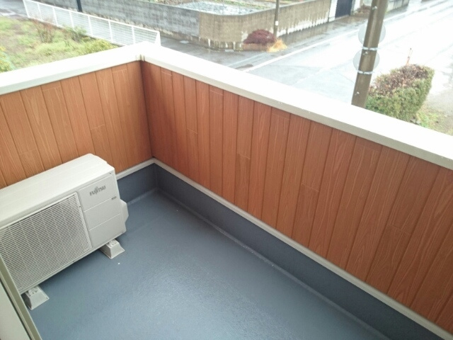 エレガンテプレッソAのバルコニー