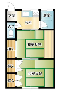 【間取り】 | 木村ハイツ